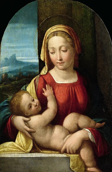 Virgin and Child, 1525-1530. Creator: Garofalo, Benvenuto Tisi da (1481-1559).