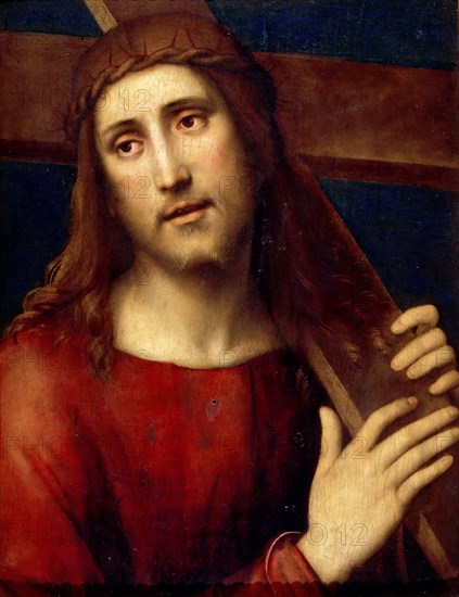 Christ Carrying the Cross, ca 1500-1510. Creator: Francia, Francesco (1450-1517).