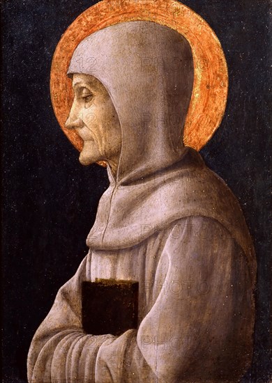 Saint Bernardino of Siena, c. 1450. Creator: Mantegna, Andrea (1431-1506).