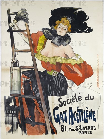 Société du Gaz Acétylène, c. 1895. Creator: Lunel, Ferdinand (1857-1933).