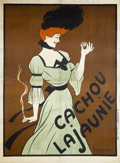 Cachou Lajaunie, 1900. Creator: Cappiello, Leonetto (1875-1942).