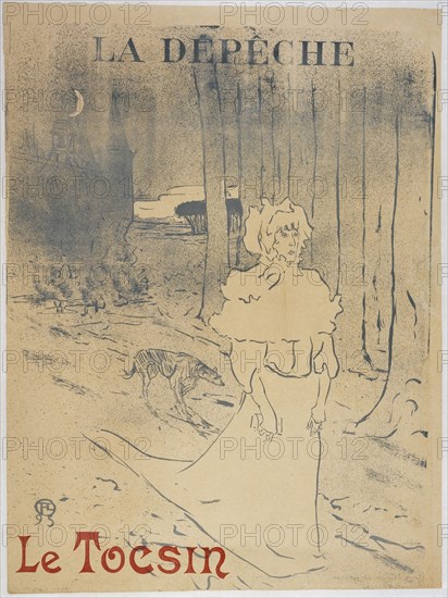 La Dépêche. Le Tocsin, 1895. Creator: Toulouse-Lautrec, Henri, de (1864-1901).