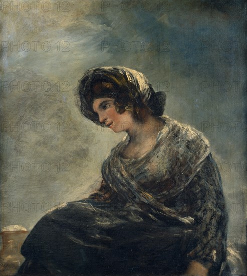 The Milkmaid of Bordeaux, 1825-1826. Creator: Goya, Francisco, de (1746-1828).