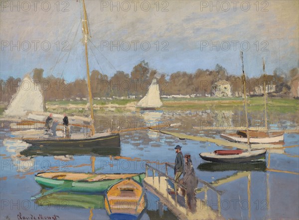 Le bassin d'Argenteuil, 1874. Creator: Monet, Claude (1840-1926).