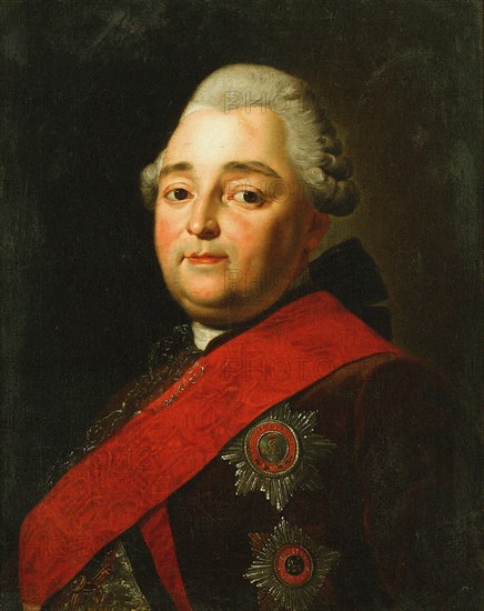 Portrait of Count Otto Magnus von Stackelberg (1736-1800), c. 1800. Creator: Anonymous.