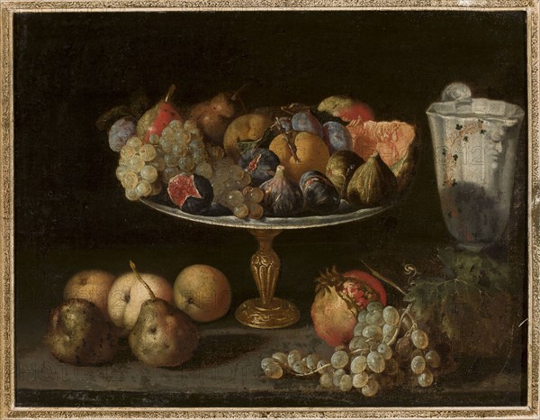 Vase with fruit of the south, Between 1600 and 1625. Creator: Galizia, Fede (1578-1630).