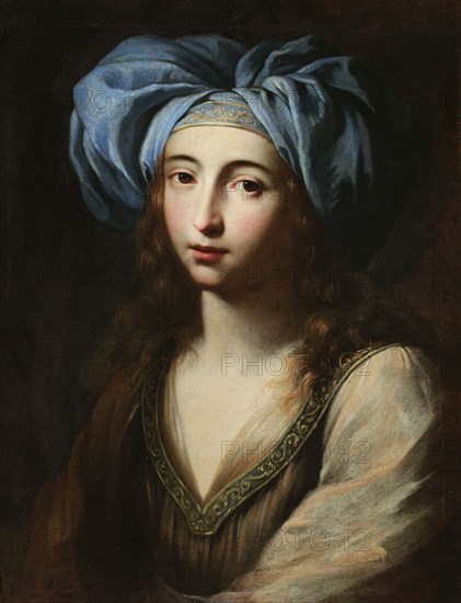 Young woman in oriental dress, Second Half of the 17th cen. Creator: Cantofoli, Ginevra (1618-1672).