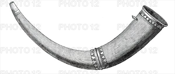 The Borstall Tenure Horn, 1850. Creator: Unknown.