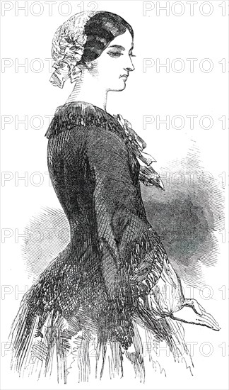 Fashions for May - Lace Jacquette, 1850. Creator: Unknown.