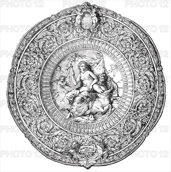 The Warwick Race Plate, 1850. Creator: Unknown.