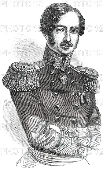 Christian Julius de Meza, Major-General, and Commander-in-Chief of the Danish Artillery, 1850. Creator: Unknown.