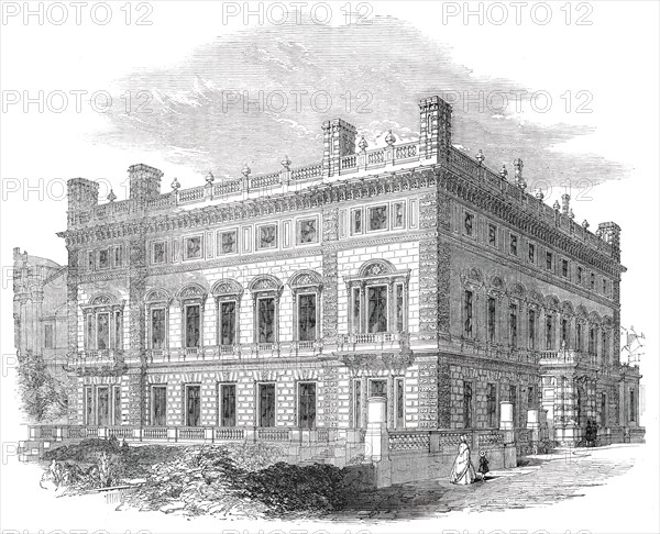 Bridgewater House - architect, Charles Barry, Esq., R.A., 1850. Creator: Unknown.