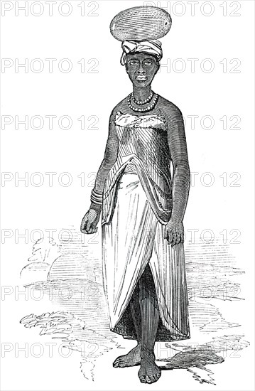 Kaffir Woman, 1850. Creator: Unknown.