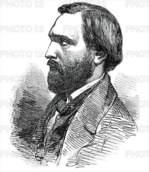 Professor Kinkel, from a lithograph published at Berlin, 1850. Creator: Unknown.