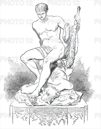 Theseus and the Minotaur, 1850. Creator: Unknown.