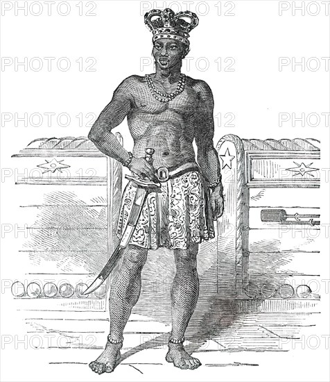 King Archibald Duke, Chief of Old Calabae, 1850. Creator: Unknown.