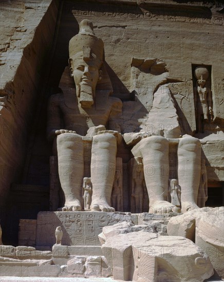 Abu Simbel, Egypt, 1984. Creator: Ethel Davies.