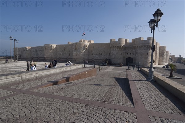 Fort and Harbour, Alexandria, Egypt, 2007. Creator: Ethel Davies.
