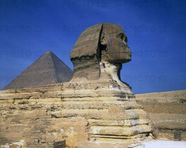 Sphinx, Giza, Egypt, 1984. Creator: Ethel Davies.