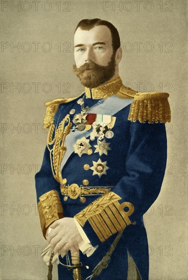 'The Tsar Nicholas II', 1910s, (1920).  Creator: Boissonnas & Eggler.