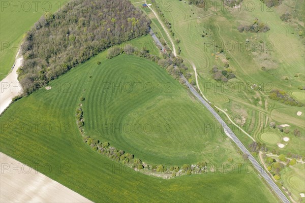 Buzbury Rings, Keynston Down, Dorset, 2015. Creator: Damian Grady.