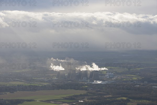 Ferrybridge Power Station, West Yorkshire, 2015. Creator: Dave MacLeod.