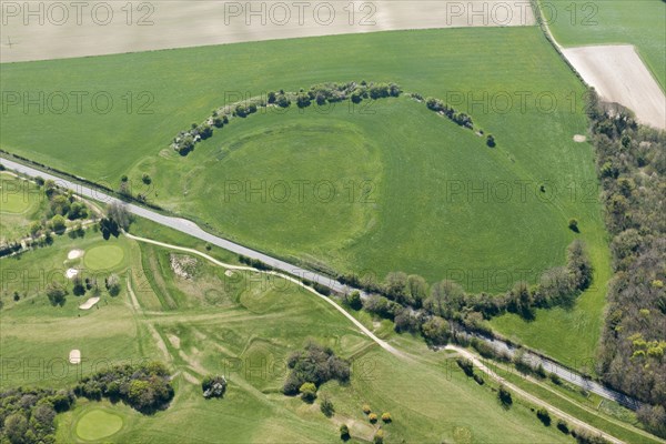 Buzbury Rings, Keynston Down, Dorset, 2015. Creator: Damian Grady.