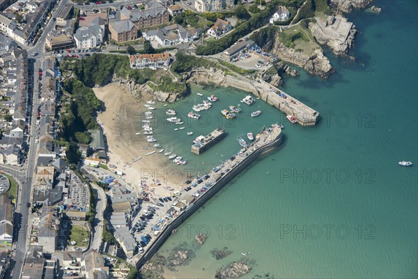 Newquay Harbour, Cornwall, 2016. Creator: Damian Grady.