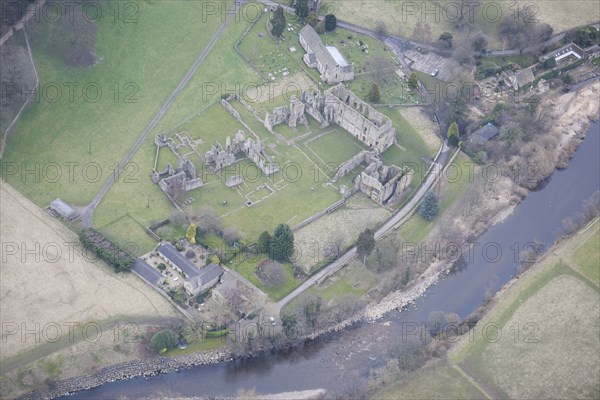 Easby Abbey Premonstratensian monastery, North Yorkshire, 2016. Creator: Matthew Oakey.