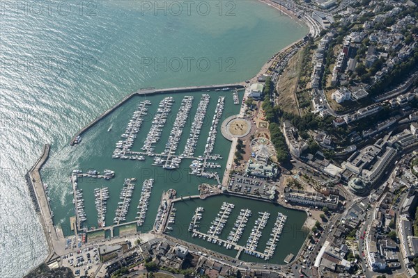 The harbour and marina, Torquay, Devon, 2016. Creator: Damian Grady.