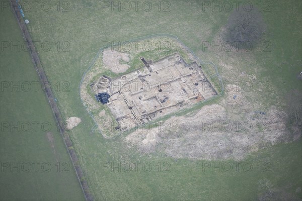 Binchester Roman fort (Vinovia), County Durham, 2016. Creator: Matthew Oakey.