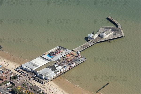 Clacton Pleasure Pier, Clacton on Sea, Essex, 2016. Creator: Damian Grady.