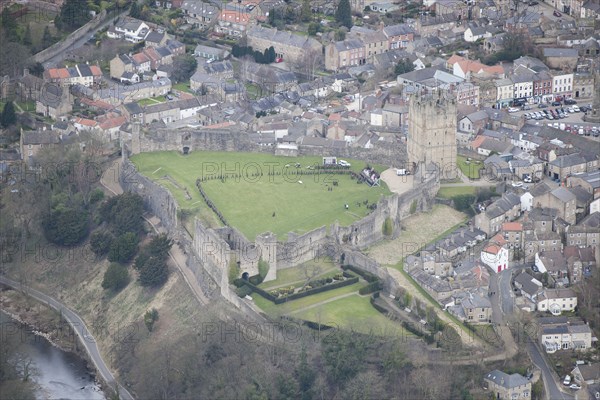 Richmond Castle, North Yorkshire, 2016. Creator: Matthew Oakey.