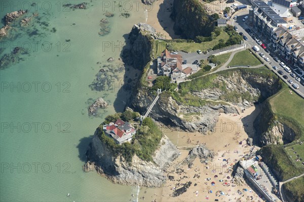 Boutique house on The Island, Towan Beach, Newquay, Cornwall, 2016. Creator: Damian Grady.