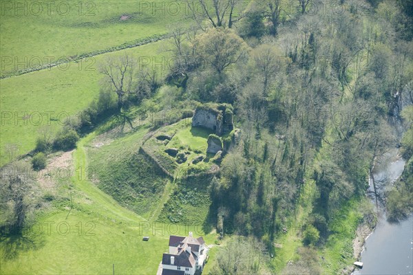 Clifford Castle, Herefordshire, 2016. Creator: Damian Grady.