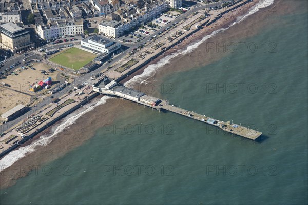 Pleasure Pier, Teignmouth, Devon, 2016. Creator: Damian Grady.