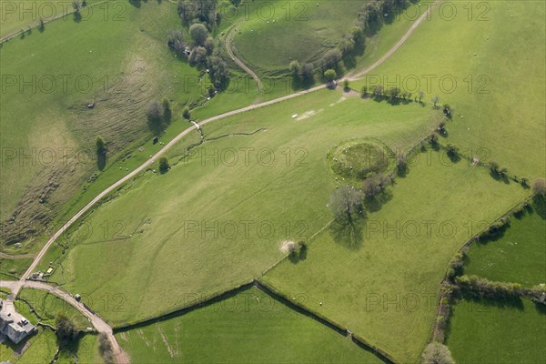 Motte castle, Nant-y-bar, Herefordshire, 2016. Creator: Damian Grady.