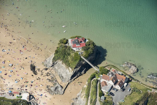 Boutique house on The Island, Towan Beach, Newquay, Cornwall, 2016. Creator: Damian Grady.