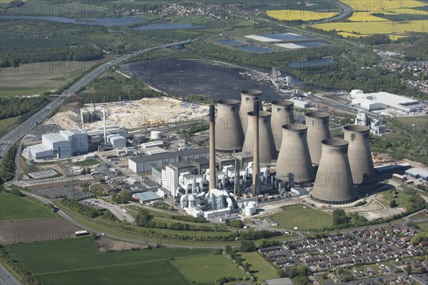 Ferrybridge Power Station, Wakefield, 2017. Creator: Dave Went.