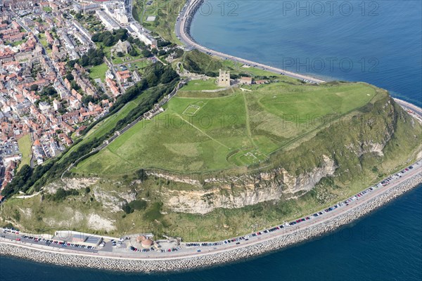 Scarborough Castle, North Yorkshire, 2017. Creator: Emma Trevarthen.