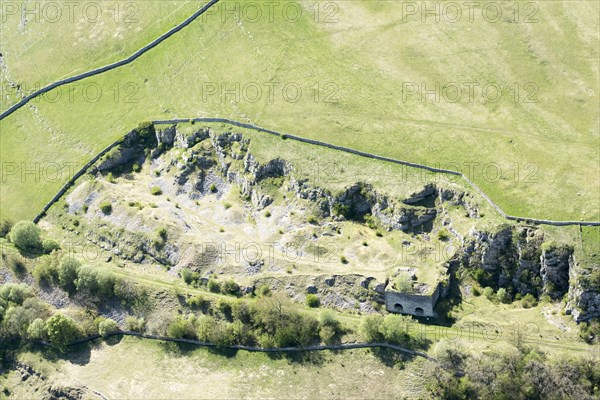 Smardale Gill lime kilns and quarry, Cumbria, 2018. Creator: Emma Trevarthen.