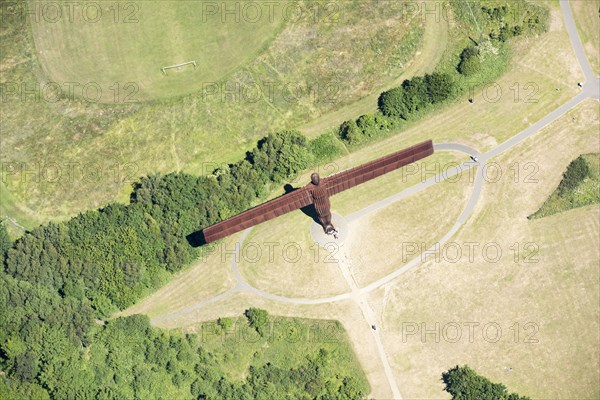 The Angel of the North, Gateshead, 2018. Creator: Emma Trevarthen.