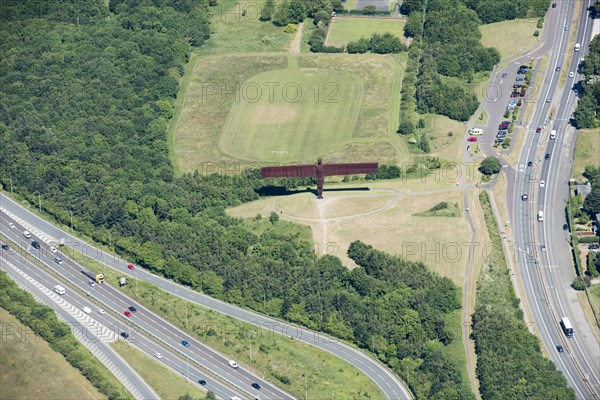 The Angel of the North, Gateshead, 2018. Creator: Emma Trevarthen.