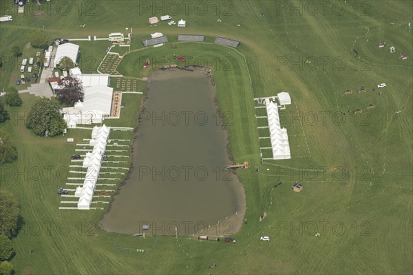 The Lake at Badminton Horse Trials, South Gloucestershire, 2019. Creator: Damian Grady.