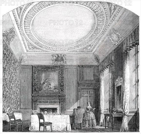 Breakfast-Room at Holyrood, 1850. Creator: Unknown.