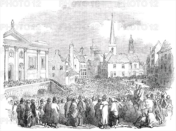 Great Tenant-Right Meeting at Kilkenny, 1850. Creator: Unknown.