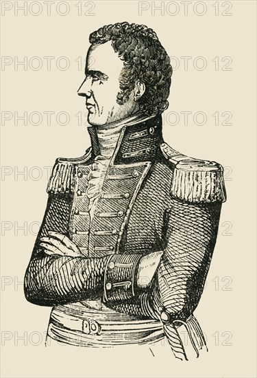 'General Gaines', 1849. Creator: Unknown.