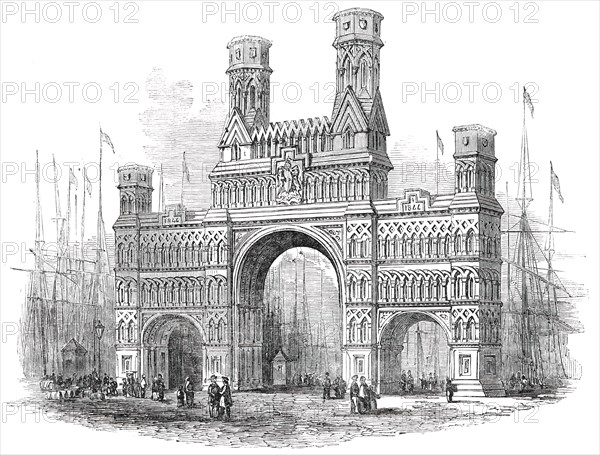 Royal Arch at Dundee, 1850. Creator: Unknown.