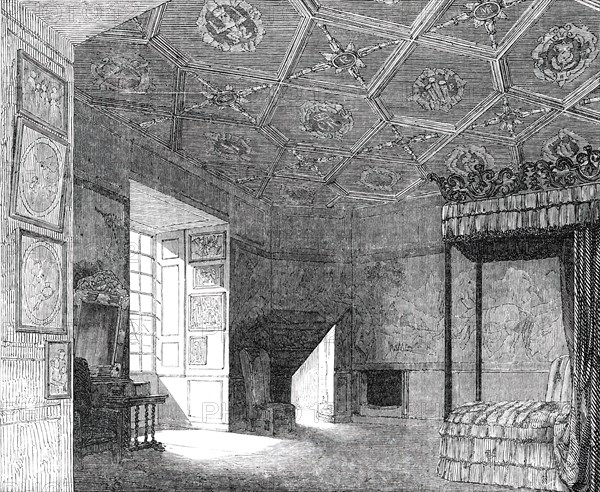 Mary Queen of Scots' Room at Holyrood, 1850. Creator: Unknown.