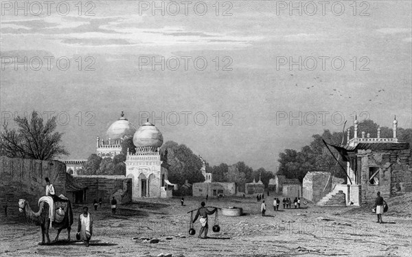 'Bejapore', 1834. Creator: Samuel Prout.